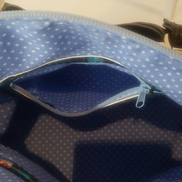 Colorful Butterfly Print Handbag - Picture 6 of 13